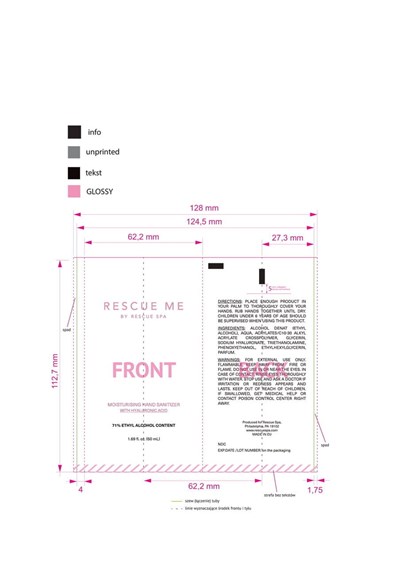 Inner Label (Rescue Me Tube)